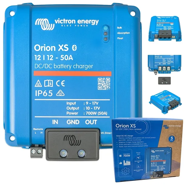 Victron Energy ładowarka na dwa akumulatory Orion XS 12/12-50A DC-DC