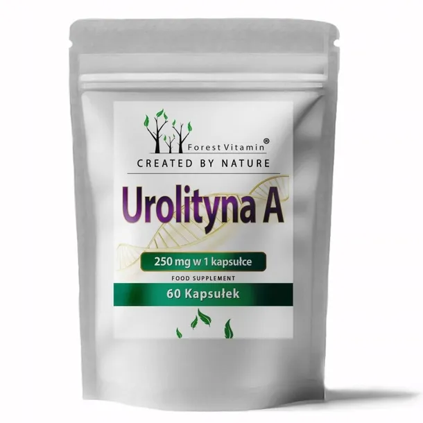 UROLITYNA A 250 MG 60kaps 98% CZYSTOŚCI ENERGIA KOMÓRKOWA I WITALNOŚĆ FOCUS
