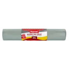 master-worki-budowlane-szare-80l-5-sztuk