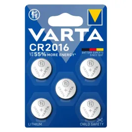 varta-cr-2016-bateria-litowa-pastylkowa-guzikowa-do-pilota-zegarka-3v-5szt
