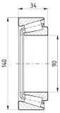 lozysko-skf-32018skf-stan-nowy