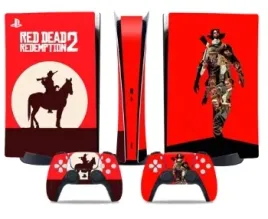 skorka-ps5-red-dead-redemption-2-naklejki-na-konsole-i-pady-playstation-5