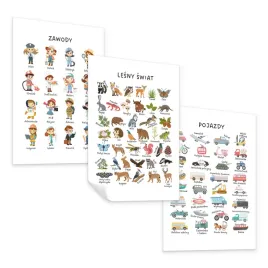 zestaw-3x-plakat-edukacyjny-zawody-pojazdy-zwierzeta-nauka-montessori-50x70