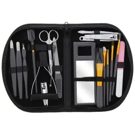 zestaw-do-pielegnacji-manicure-pedicure-w-czarnym-etui-na-zamek-18-ele