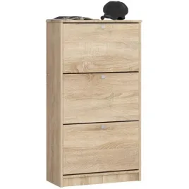 szafka-na-buty-uchylna-60-cm-3-drzwi-dab-sonoma