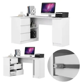 biurko-narozne-b20-155-cm-lewostronne-3-szuflady-4-polki-1-drzwi-biale