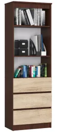 regal-do-salonu-wenge-sonoma-3-szuflady-3-polki-60