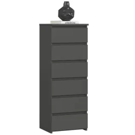komoda-do-salonu-szafka-cl6-40-cm-6-szuflad-nowoczesna-wysoka-grafit-szary