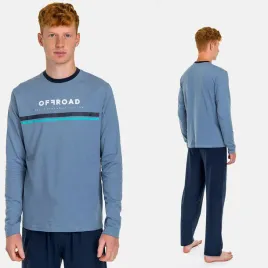 klasyczna-pizama-meska-dlugi-rekaw-dlugie-spodnie-bawelniana-komplet-2xl