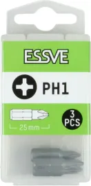 essve-bity-ph1-w-napedzie-szesciokatnym-koncowka-bit-wkretak-25mm-3szt
