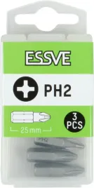 essve-bity-ph2-w-napedzie-szesciokatnym-koncowka-bit-wkretak-25mm-3szt