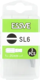 essve-bity-precyzyjne-plaskie-sl6-25mm-koncowka-bit-do-wkretarki-3szt