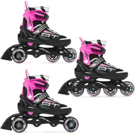 rolki-wrotki-3w1-raven-profession-black-pink-38-42