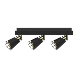 lampa-plafon-reflektorki-rick-3xe14-czarny-milagro
