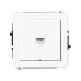 karlik-deco-gniazdo-komputerowe-pojedyncze-kat-5e-bialy-mat-25dgkbo-1