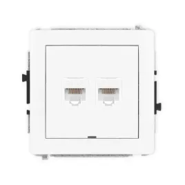 karlik-deco-gniazdo-komputerowe-podwojne-2xrj45-kat5e-bialy-mat-25dgkbo-2