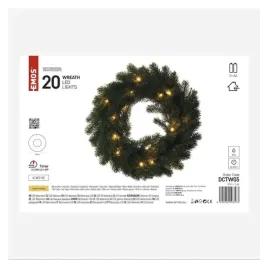 wianek-swiateczny-20led-ciepla-biel-timer