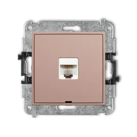karlik-icon-gniazda-komputerowe-pojedyncze-rj45-kat-5e-8-stykowy-lososiowy