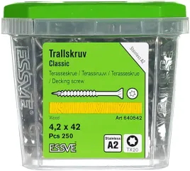 essve-classic-wkret-tarasowy-do-drewna-stal-nierdzewna-a2-42x42mm-250szt