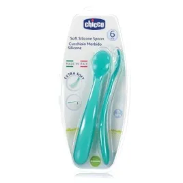2x-chicco-lyzeczka-6m-niebieski-soft-silicone-miekka