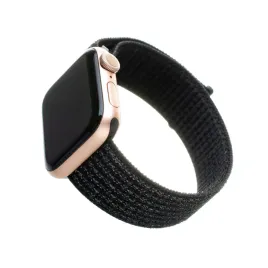 2x-pasek-fixed-nylon-strap-do-apple-watch-44-45-46-49-mm-reflective-black