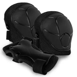 2x-kidwell-zestaw-ochraniaczy-trix-black-s-rolki-deska-hulajnoga