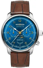 2x-zegarek-damski-zeppelin-96363-brazowy