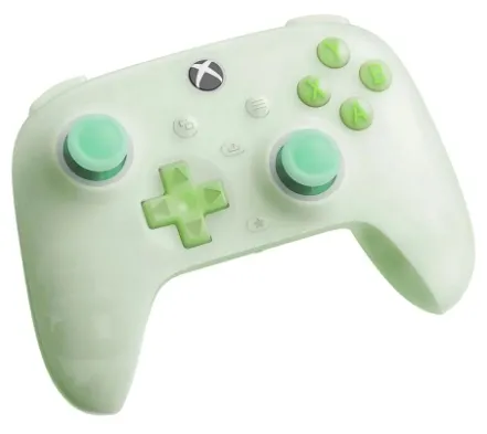 2x-pad-8bitdo-ultimate-mini-wired-xbox-pad-clear-green-sposob-podlaczenia-przewodowy