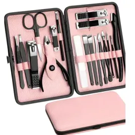 2x-zestaw-do-manicure-18-elementow-przenosny-obcinacz-do-paznokci-nozyczki