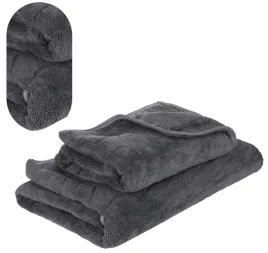 2x-zestaw-recznikow-na-prezent-szare-35x75-cm-70x140-cm-mikrofibra-2-sztuki