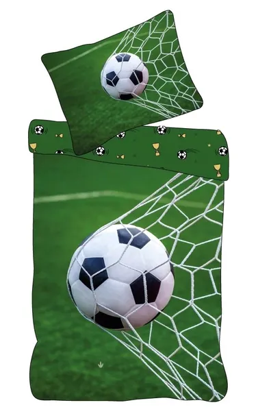 Pościel młodzieżowa 140x200 Boisko Piłka Nożna Futbol