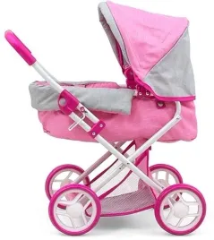 2x-milly-mally-wozek-dla-lalek-alice-prestige-pink