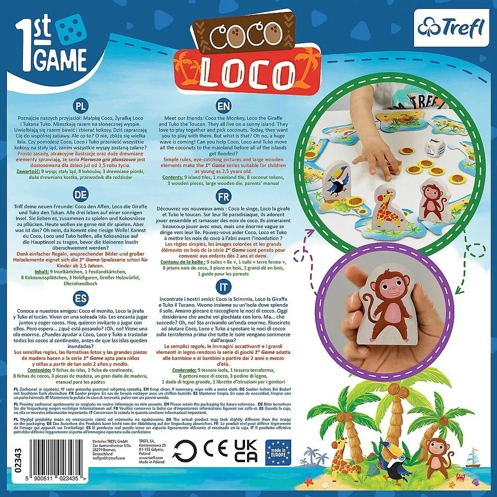 2x-gra-planszowa-trefl-coco-loco-stan-nowy