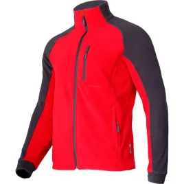bluza-polar-robocza-bhp-ochronna-ciepla-rozpinana-czerwono-szara-lahti-xs
