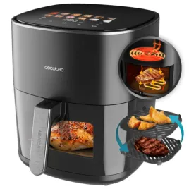 frytkownica-beztluszczowa-cecotec-cecofryandgrill-duoheat-6500-2200-w-65-l