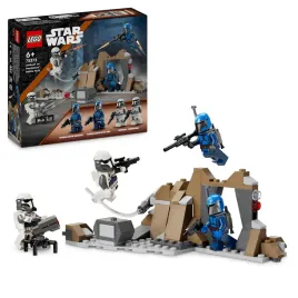 2x-zestaw-klockow-lego-star-wars-zasadzka-na-mandalorze-zestaw-bitewny-7537