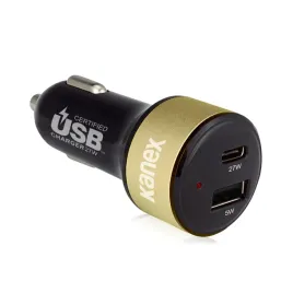 2x-ladowarka-samochodowa-kanex-usb-usb-c-27w