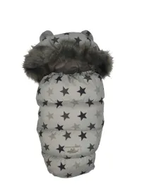 spiwor-venus-mufka-06-100cm-szary-w-gwiazdki