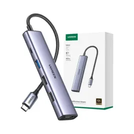 2x-hub-usb-ugreen-cm478-adapter-hub-usb-c-do-hdmi-usb-a-3-0-2x-usb-a-2-0-pd