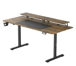 2x-biurko-gamingowe-ultradesk-highlander-xxl-elektryczna-regulacja-brazowe