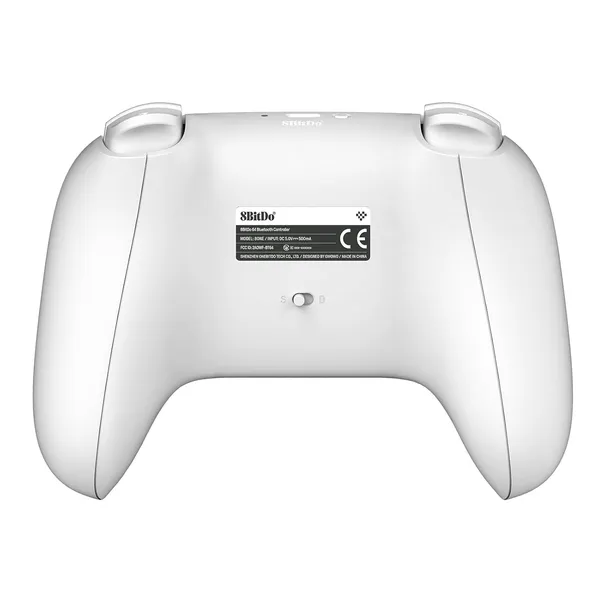 2x-pad-8bitdo-64-bluetooth-controller-white-kolor-bialy