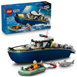 2x-klocki-lego-city-60456-poscig-lodzia-policyjna