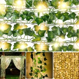 2x-sztuczny-bluszcz-led-x12-na-sciane-balkon-kwiaty-liscie-zielona-sciana-2
