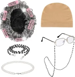 zestaw-kostium-babcia-peruka-okulary-korale-nakladka-halloween