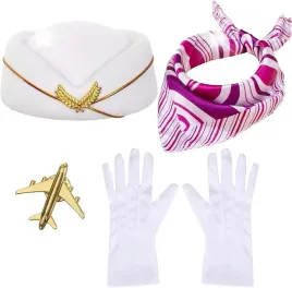 zestaw-kostium-stewardessy-czapka-szalik-rekawiczki-broszka-halloween