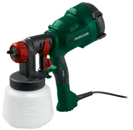2x-pistolet-natryskowy-parkside-400w-do-malowania-scian-ogrodzen-itp-900ml