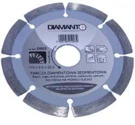 tarcza-diament-diamanto-standard-115-segment