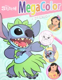 kolorowanka-disney-lilo-and-stitch-z-naklejkami-mega-color-128-stron-a4-2025