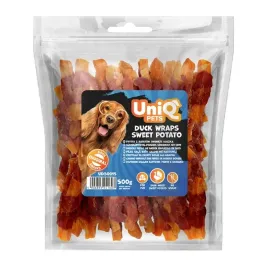 uniq-pets-frytki-z-batatow-owiniete-kaczka-500g-przysmaki-dla-psa