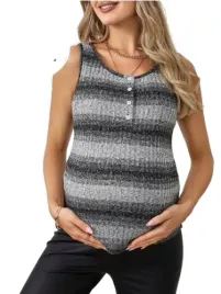 shein-bluzka-szara-bez-rekawow-ciazowa-46-llk